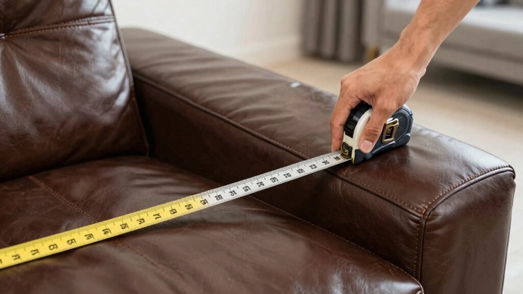 re measure and rearrange furniture