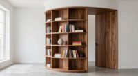 rotating bookcase wall replacement