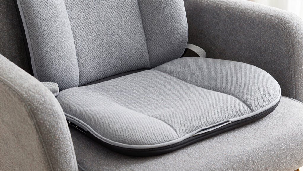 safe ergonomic cushion features