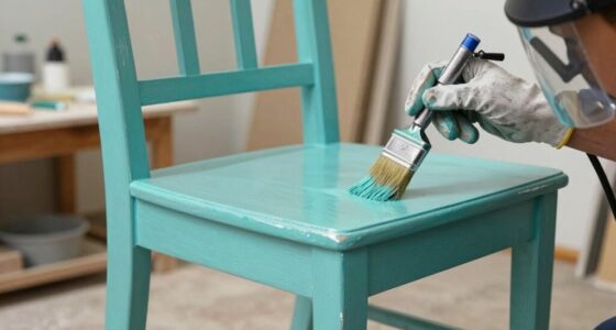 safe furniture painting techniques
