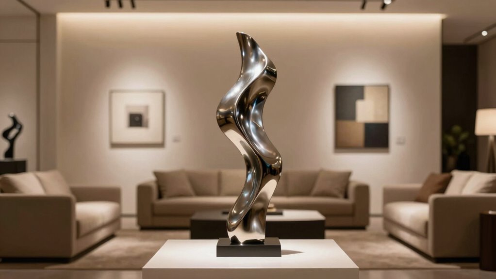 sculptural art as focus