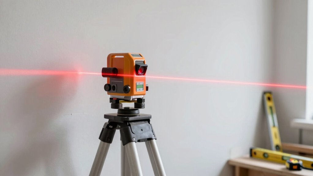 secure stable laser setup