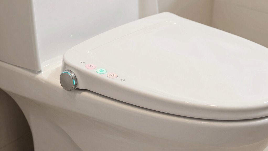 simple accessible bidet controls