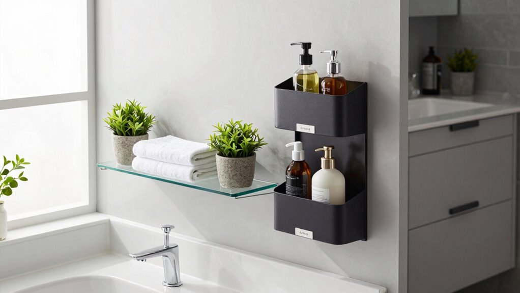 smart bathroom storage solutions