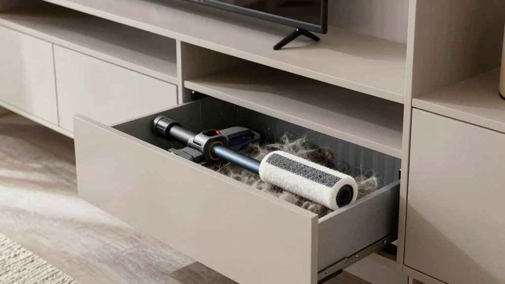 smart pet hair storage