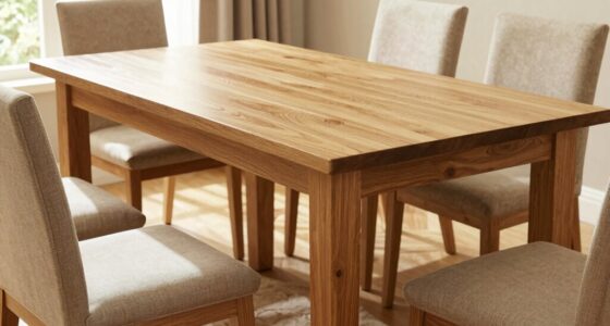 solid wood dining table selection