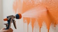 sprayer settings for smooth finish