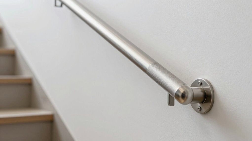 standard handrail height range