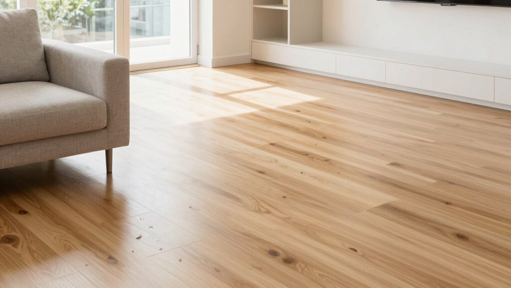 strategic furniture placement facilitates quick cleanup