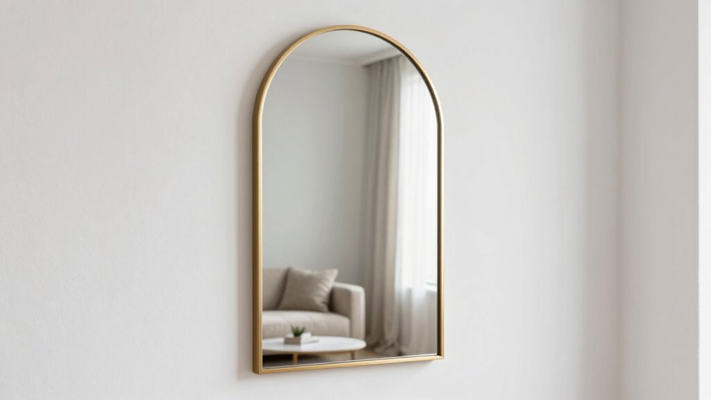 strategic mirror placement enhances spaciousness
