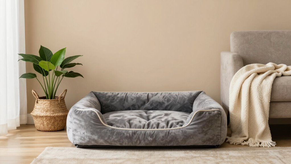 strategic pet bed placement