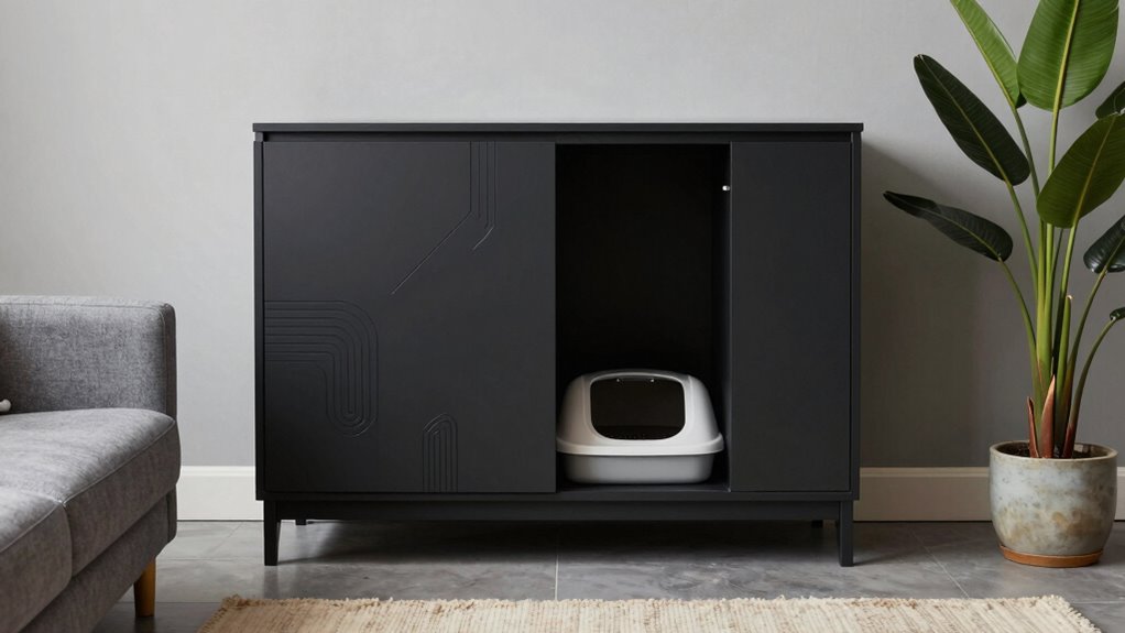 stylish concealed litter furniture