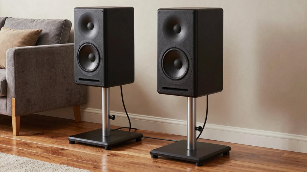 supportive adjustable stable stands