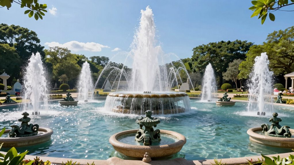 top 15 outdoor fountain features