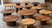 top 15 wooden round coffee tables
