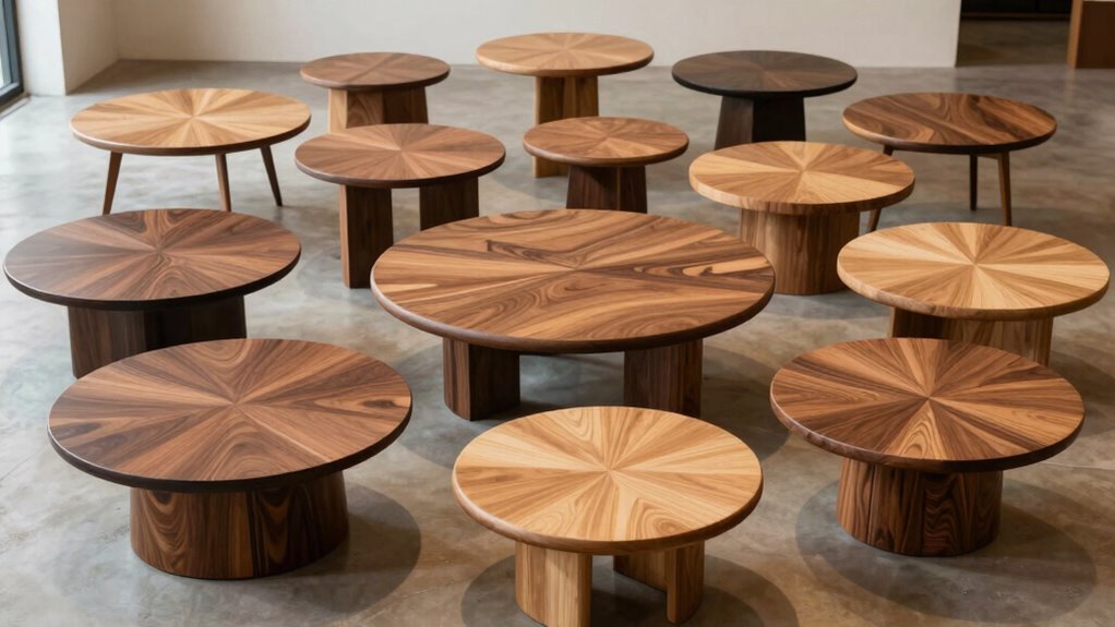 top 15 wooden round coffee tables