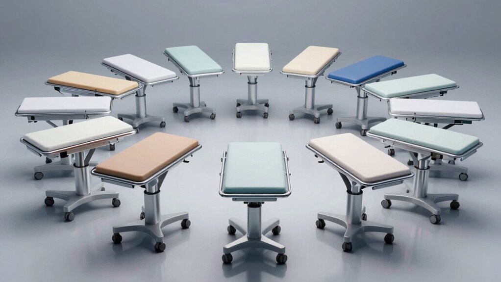 top adjustable hospital tables
