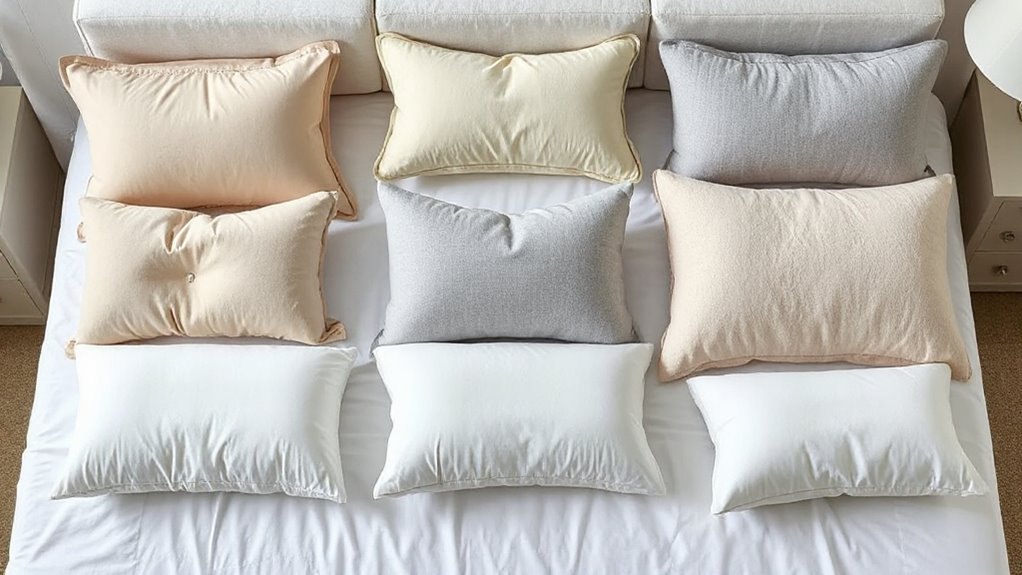 top adjustable memory foam pillows