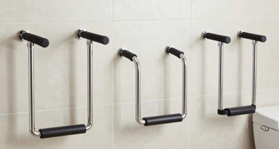 top adjustable toilet safety frames