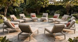 top aluminum lounge sets