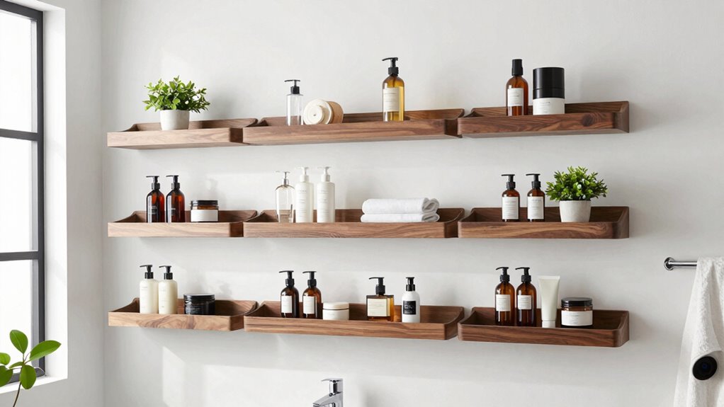 top bathroom shelves