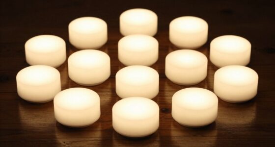 top battery powered puck lights