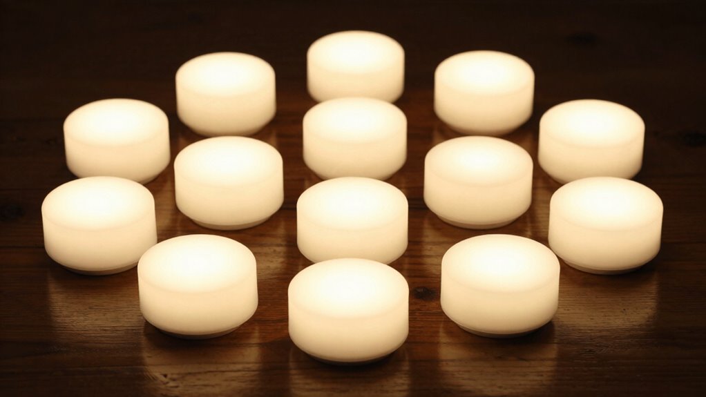 top battery powered puck lights