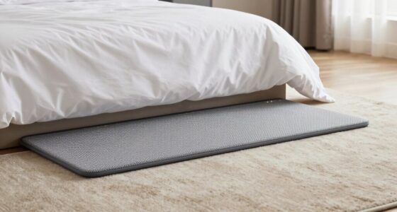 top bed exit alarm mats