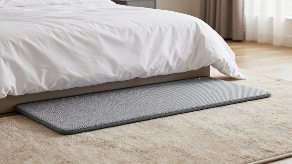 top bed exit alarm mats