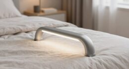 top bed rail handles with lights