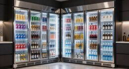 top built in beverage fridges