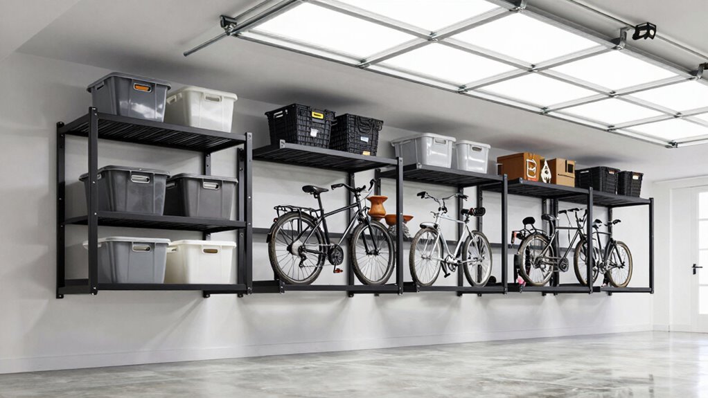 top ceiling storage racks