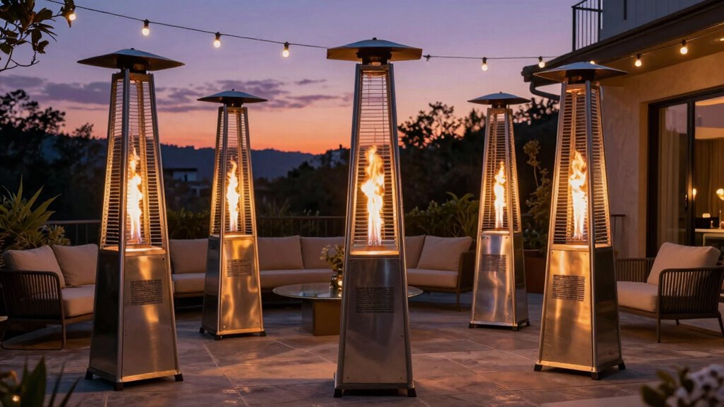 top commercial propane patio heaters