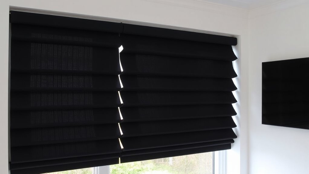 top cordless blackout roman shades