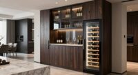 top counter bar cabinets