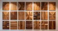 top decorative wood wall panels