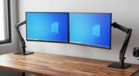 top dual monitor mounts
