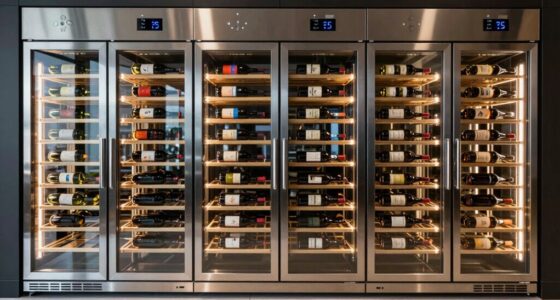 top dual zone wine coolers