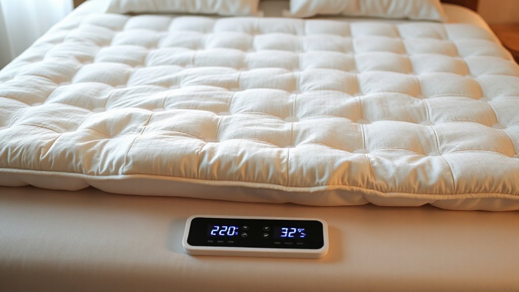 top electric mattress pad