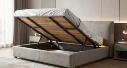 top electric storage bed frames