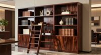 top executive bookcase ladders