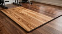 top foam wood grain mats