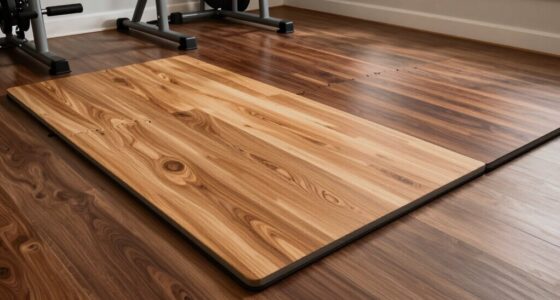 top foam wood grain mats