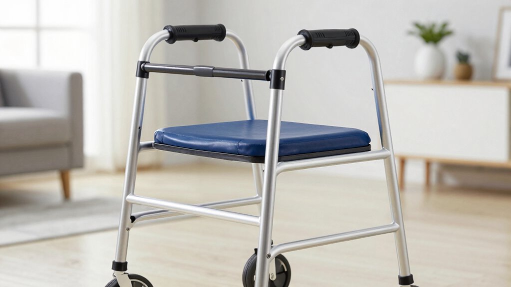 top folding walker seat options