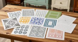 top furniture stencil sets