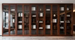 top glass door office bookcases