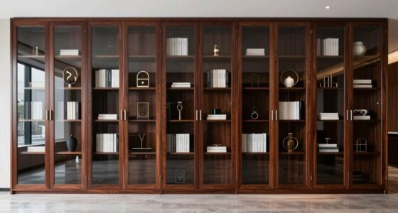 top glass door office bookcases