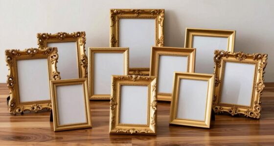 top gold frame sets