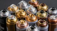 top gold metallic spray paint