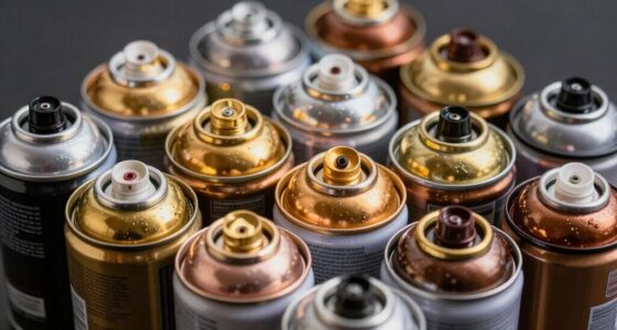 top gold metallic spray paint